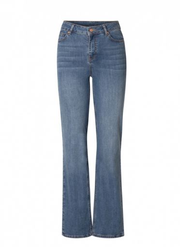 Ayda jeans recht model midden blauw -7000039