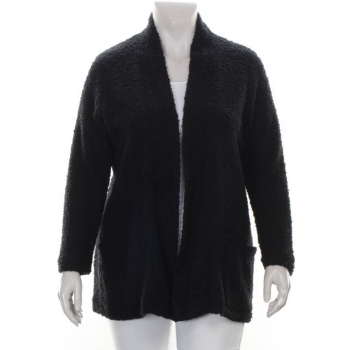 KJ Brand boucle vest zwart