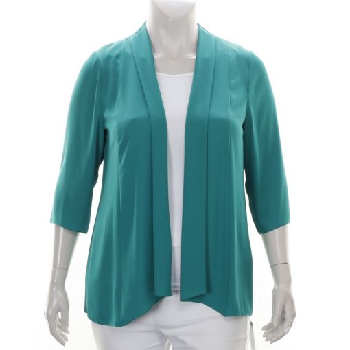 Hermann Lange luxe groene blouse 
