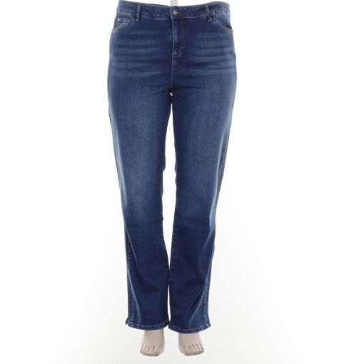 Yesta jeans recht model accent bij zijnaad