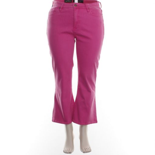 Fox Factor flared jeans fuchsia roze model Bobi