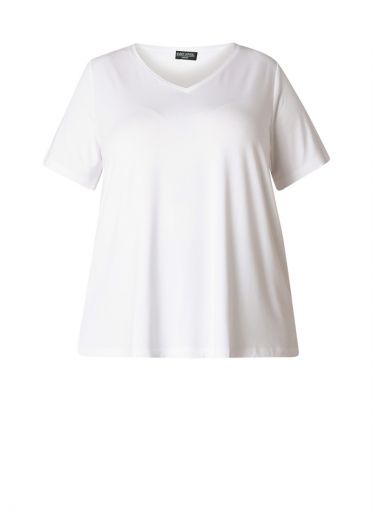 Alba T-shirt wit recht model -7000018