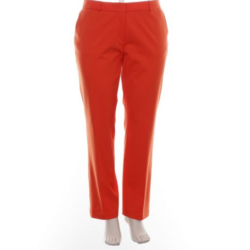 White Label oranje stretch pantalon regular model