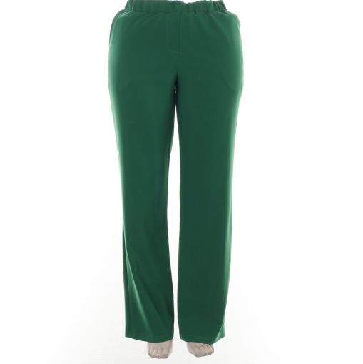 Only-M groene pantalon  wijde pijp