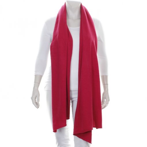 Sergio de Rosa roze shawl cashmere wol