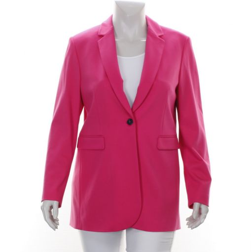 White Label blazer roze soepele tricot stof