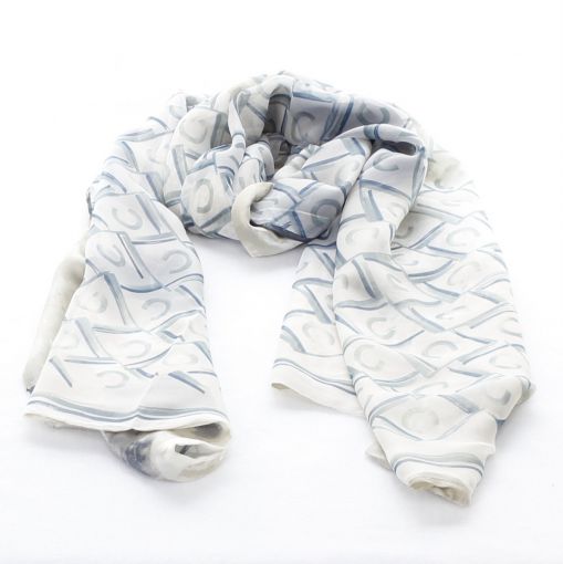 Dubbele zijden shawl met klassieke ruitprint