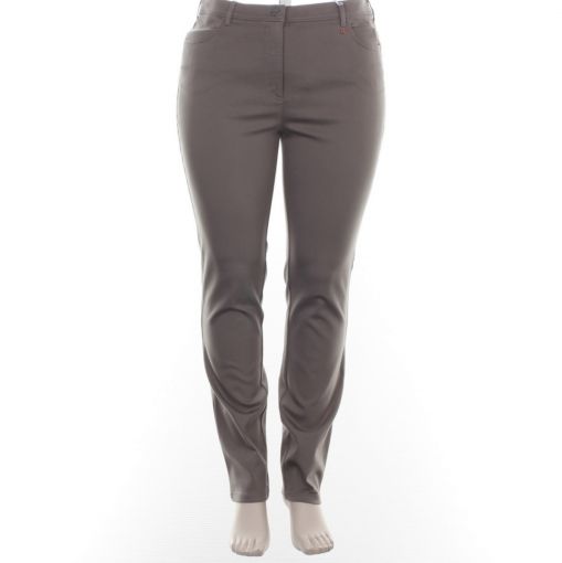 Relaxed by Toni broek taupe regular fit
