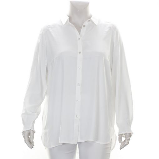 Ciso witte blouse met gesmokte details