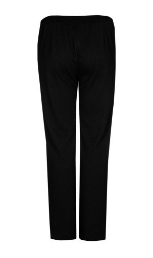 Xandres zwarte pantalon subtiele glans